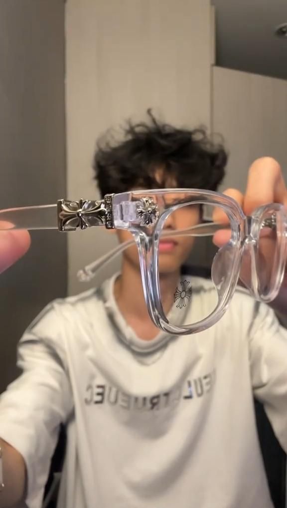 Chrome Hearts Clear Glasses