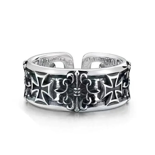 Bold Men's Punk Ring