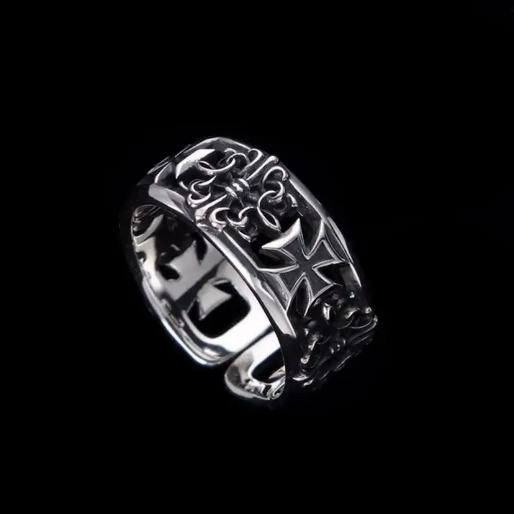 Bold Men's Punk Ring