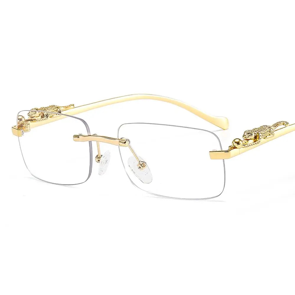 Chic Rimless Square Sunglasses