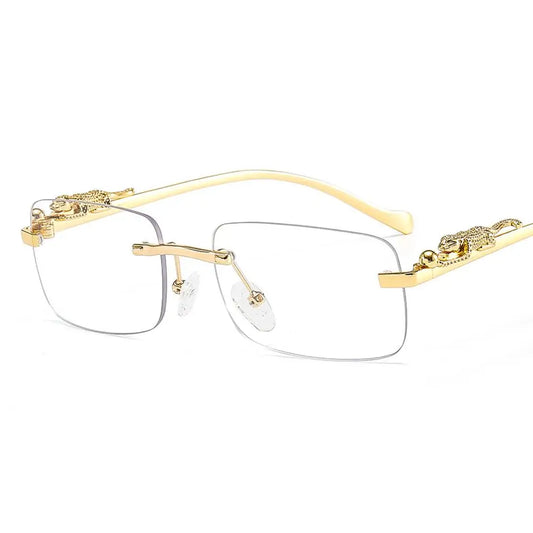 Chic Rimless Square Sunglasses