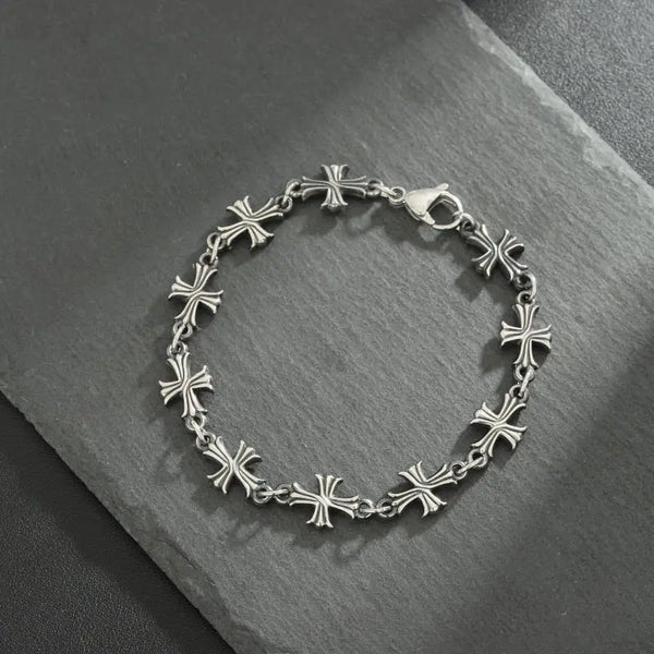 Cross Splice Hip Hop Bracelet