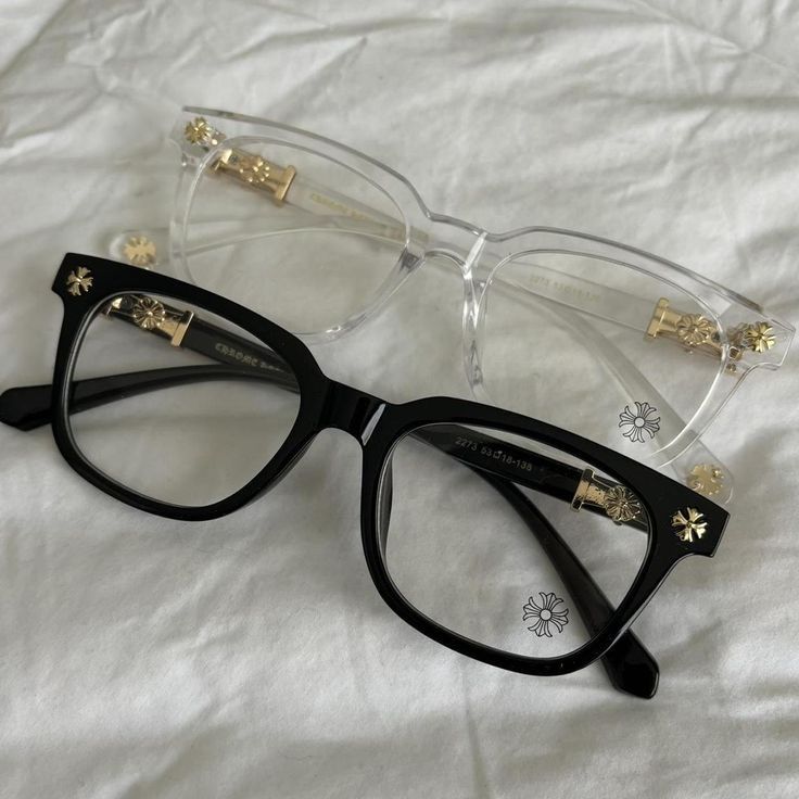 Dual Bundle — Gray-Gold + Black-Gold Glasses